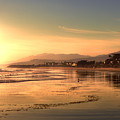 Carpinteria Beach at Sunset 